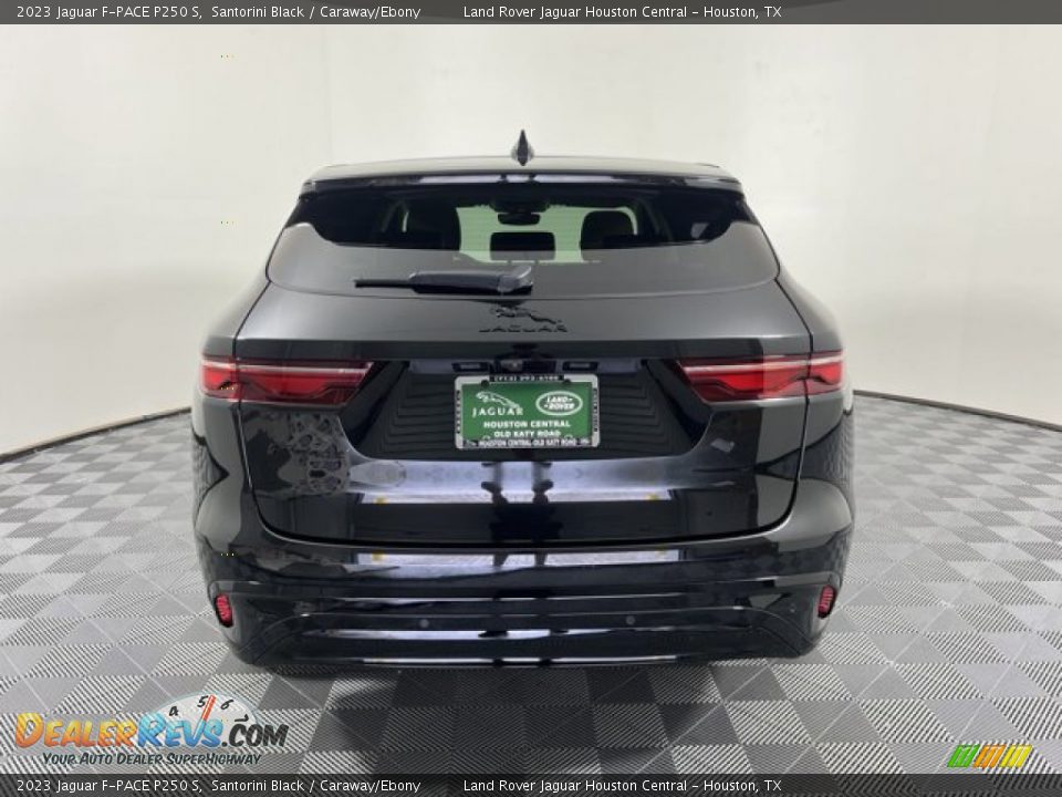 2023 Jaguar F-PACE P250 S Santorini Black / Caraway/Ebony Photo #7