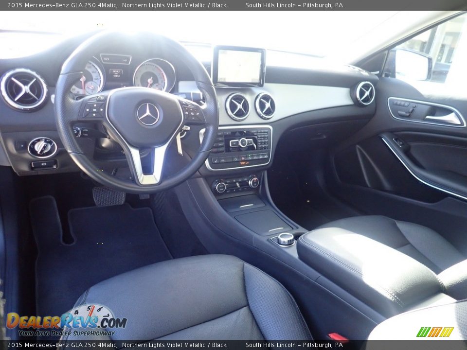 2015 Mercedes-Benz GLA 250 4Matic Northern Lights Violet Metallic / Black Photo #17