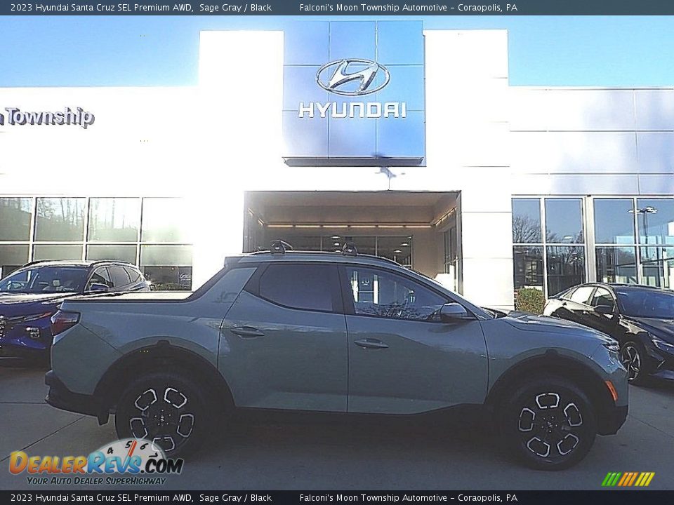 2023 Hyundai Santa Cruz SEL Premium AWD Sage Gray / Black Photo #1