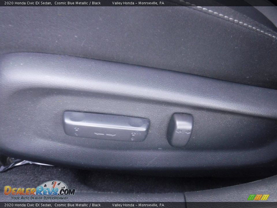 2020 Honda Civic EX Sedan Cosmic Blue Metallic / Black Photo #15