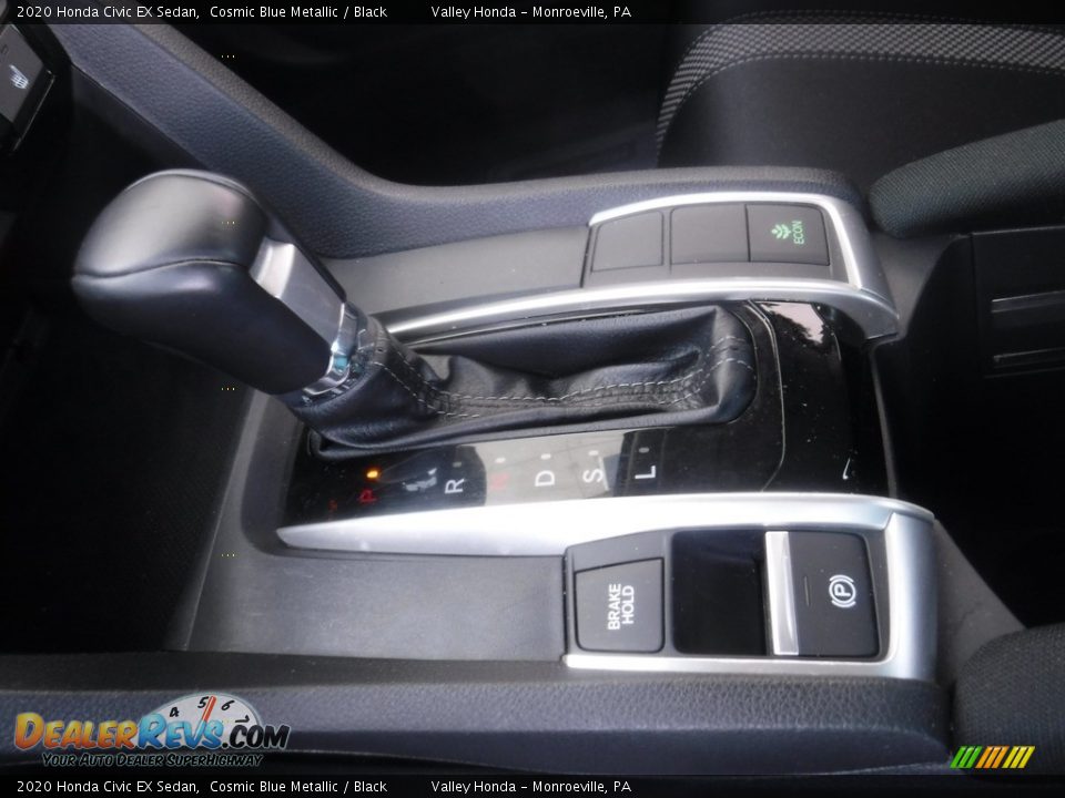 2020 Honda Civic EX Sedan Cosmic Blue Metallic / Black Photo #17