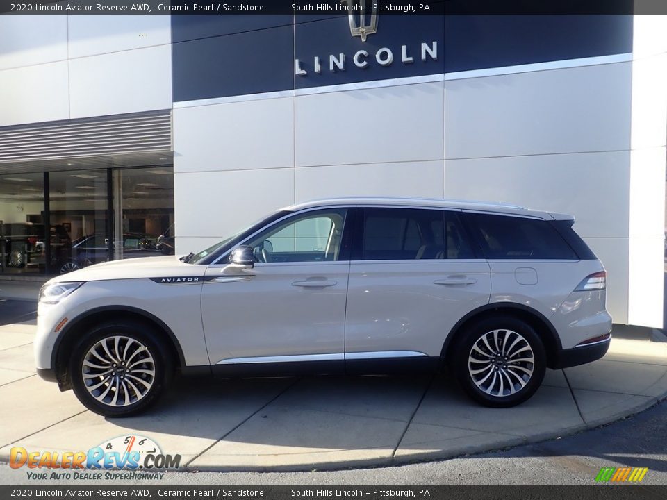 Ceramic Pearl 2020 Lincoln Aviator Reserve AWD Photo #2