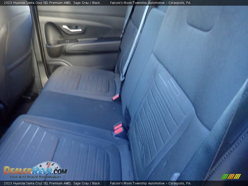 Rear Seat of 2023 Hyundai Santa Cruz SEL Premium AWD Photo #11