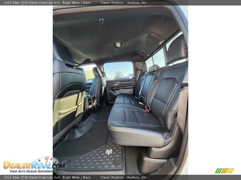2022 Ram 1500 Rebel Crew Cab 4x4 Bright White / Black Photo #3
