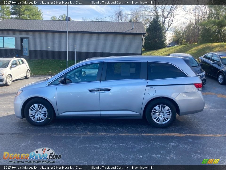 2015 Honda Odyssey LX Alabaster Silver Metallic / Gray Photo #1