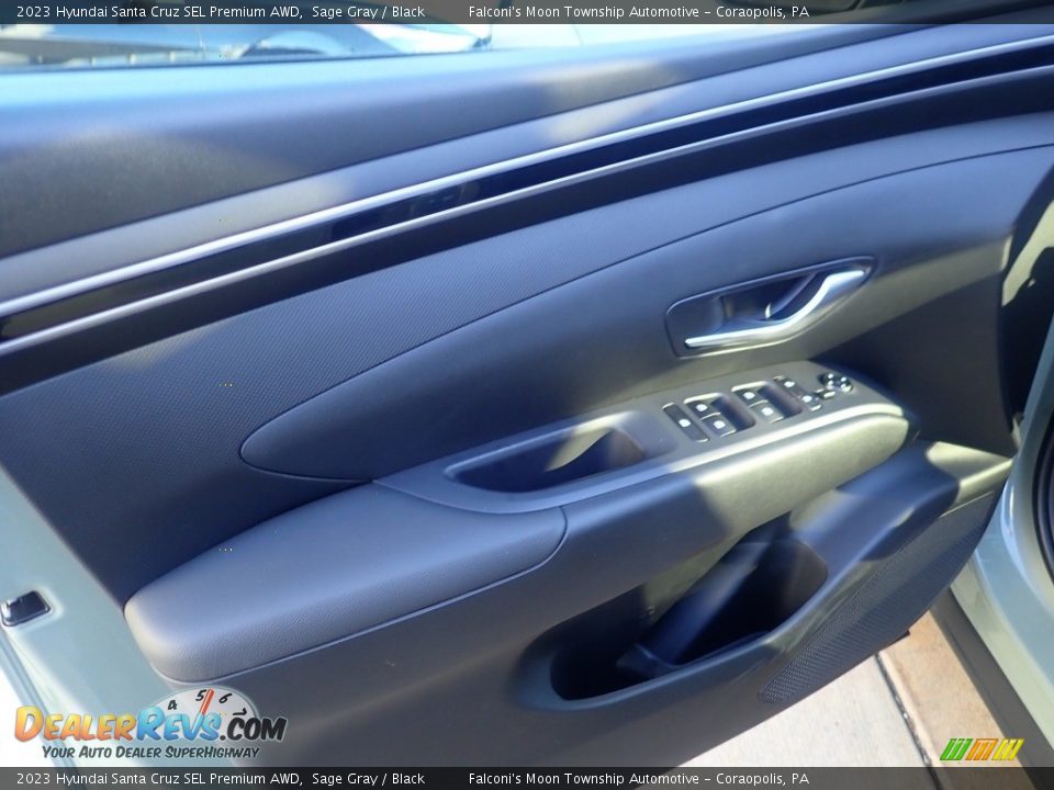 2023 Hyundai Santa Cruz SEL Premium AWD Sage Gray / Black Photo #13