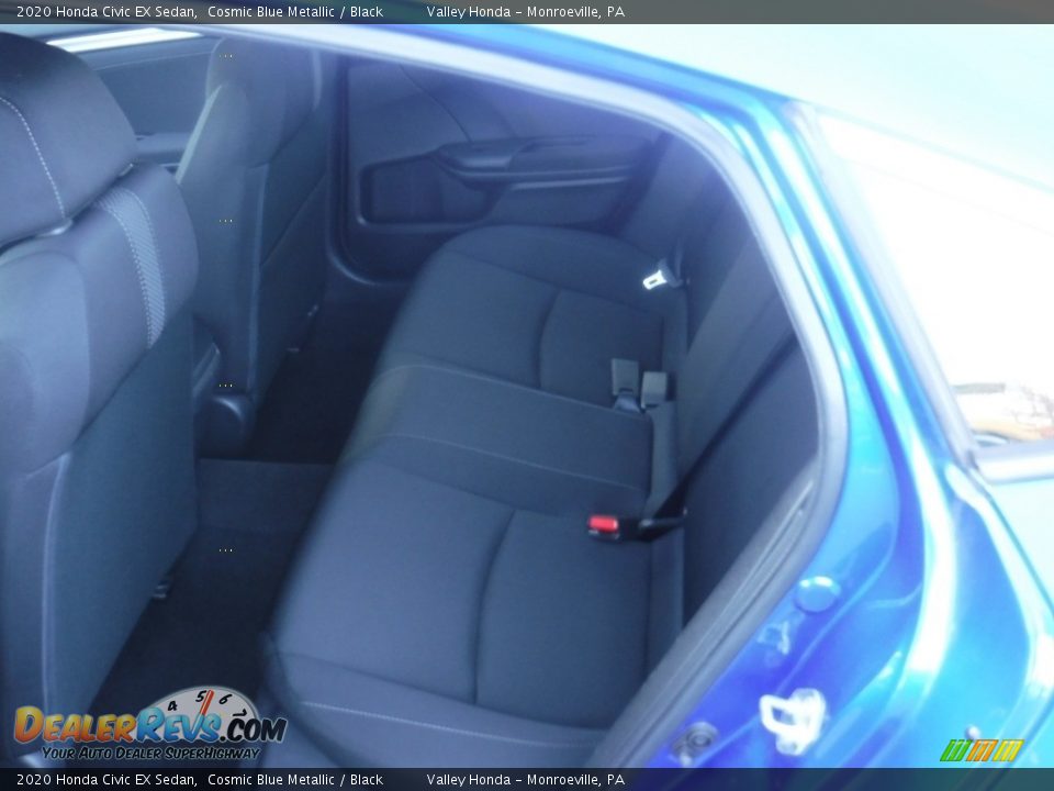 2020 Honda Civic EX Sedan Cosmic Blue Metallic / Black Photo #27