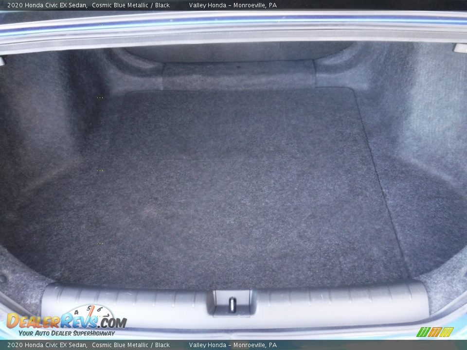 2020 Honda Civic EX Sedan Cosmic Blue Metallic / Black Photo #28