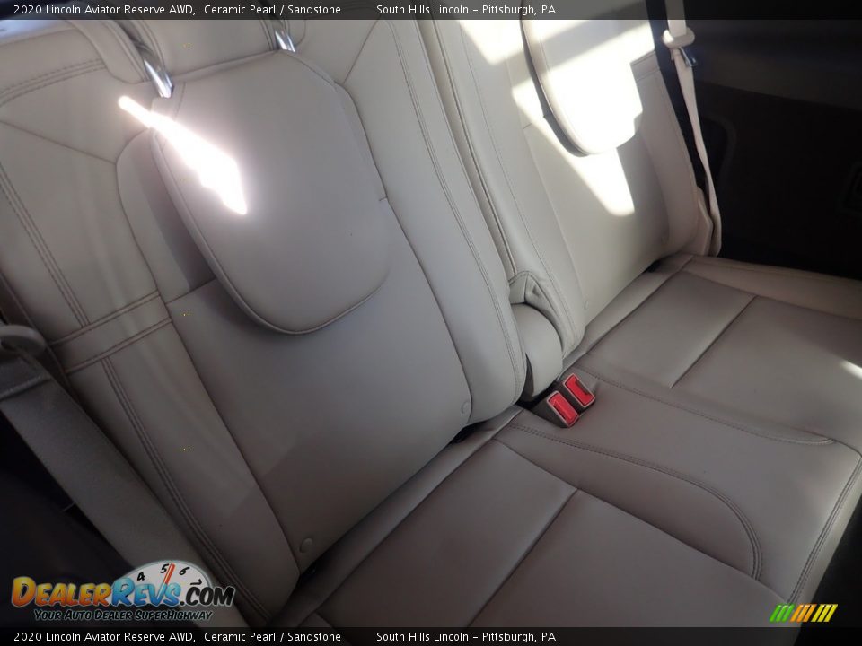 Rear Seat of 2020 Lincoln Aviator Reserve AWD Photo #14