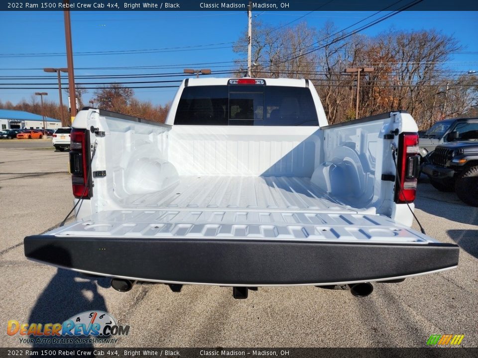 2022 Ram 1500 Rebel Crew Cab 4x4 Bright White / Black Photo #11