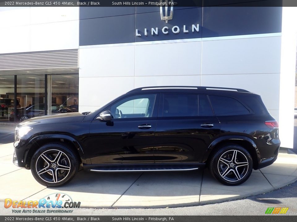 2022 Mercedes-Benz GLS 450 4Matic Black / Black Photo #2