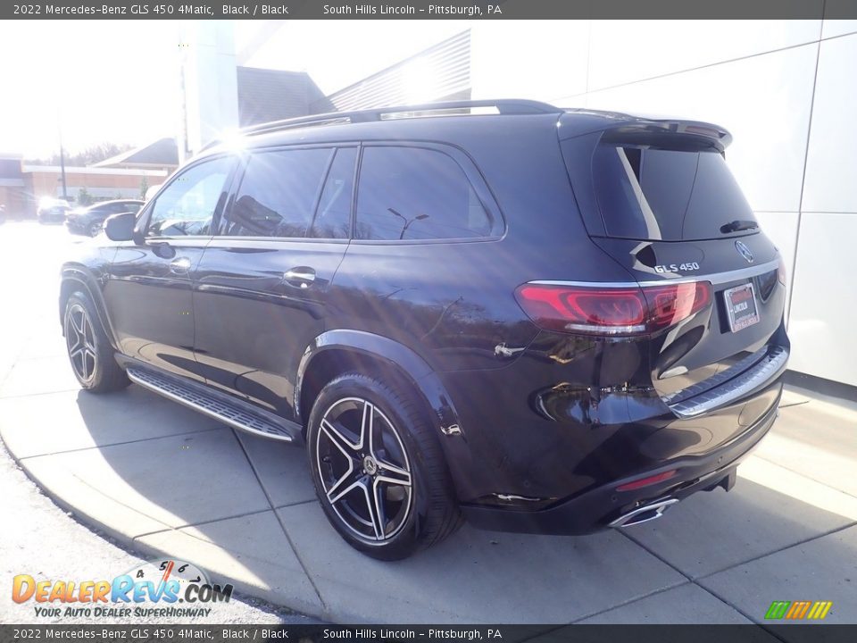 2022 Mercedes-Benz GLS 450 4Matic Black / Black Photo #3