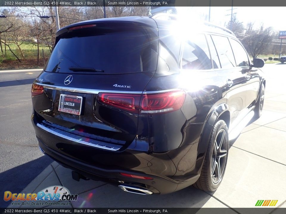 2022 Mercedes-Benz GLS 450 4Matic Black / Black Photo #6