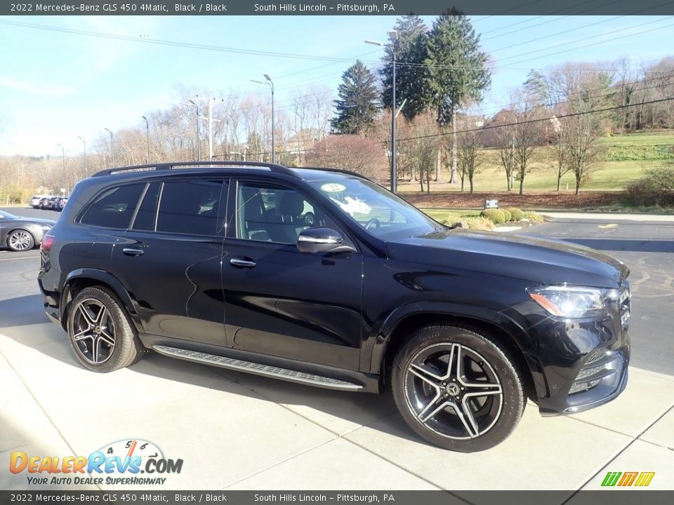 2022 Mercedes-Benz GLS 450 4Matic Black / Black Photo #7