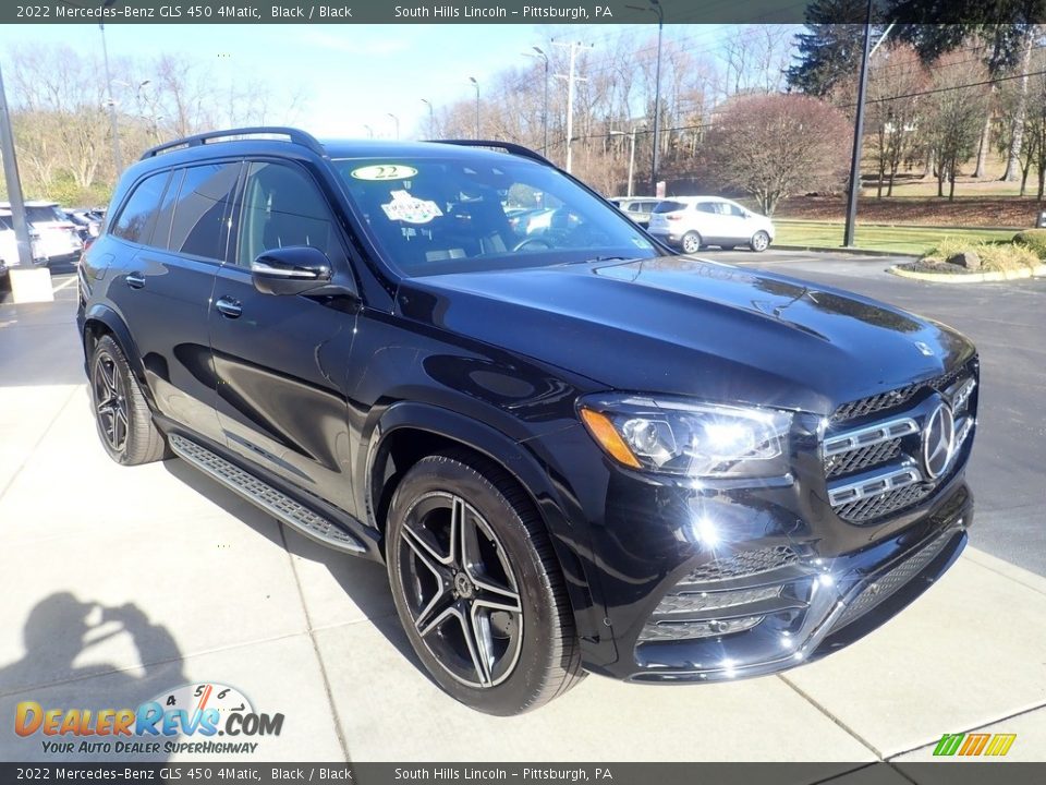 2022 Mercedes-Benz GLS 450 4Matic Black / Black Photo #8