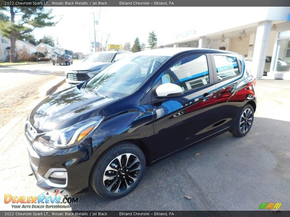 2022 Chevrolet Spark LT Mosaic Black Metallic / Jet Black Photo #1