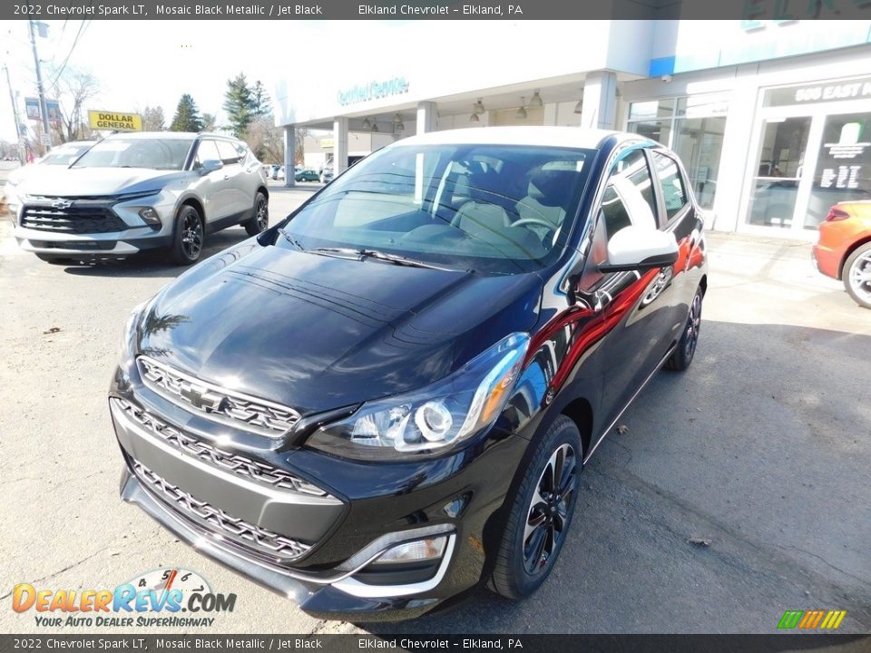 2022 Chevrolet Spark LT Mosaic Black Metallic / Jet Black Photo #2