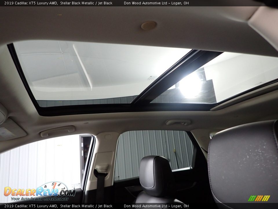 2019 Cadillac XT5 Luxury AWD Stellar Black Metallic / Jet Black Photo #5