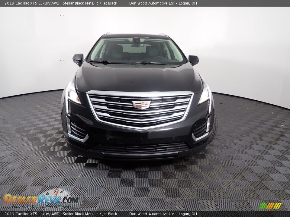 2019 Cadillac XT5 Luxury AWD Stellar Black Metallic / Jet Black Photo #7