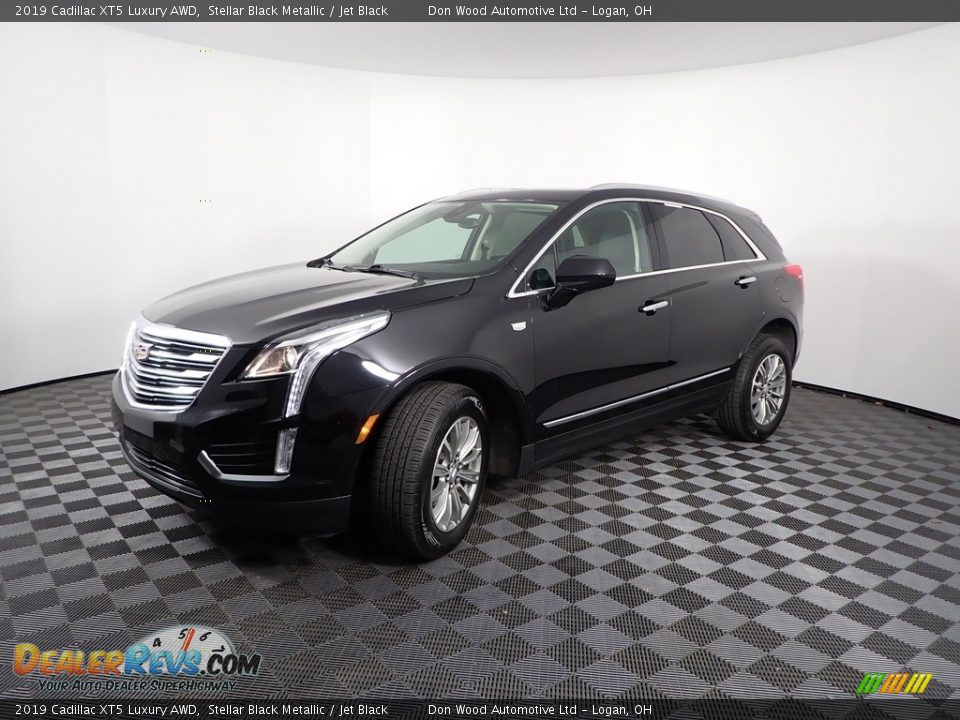 2019 Cadillac XT5 Luxury AWD Stellar Black Metallic / Jet Black Photo #8