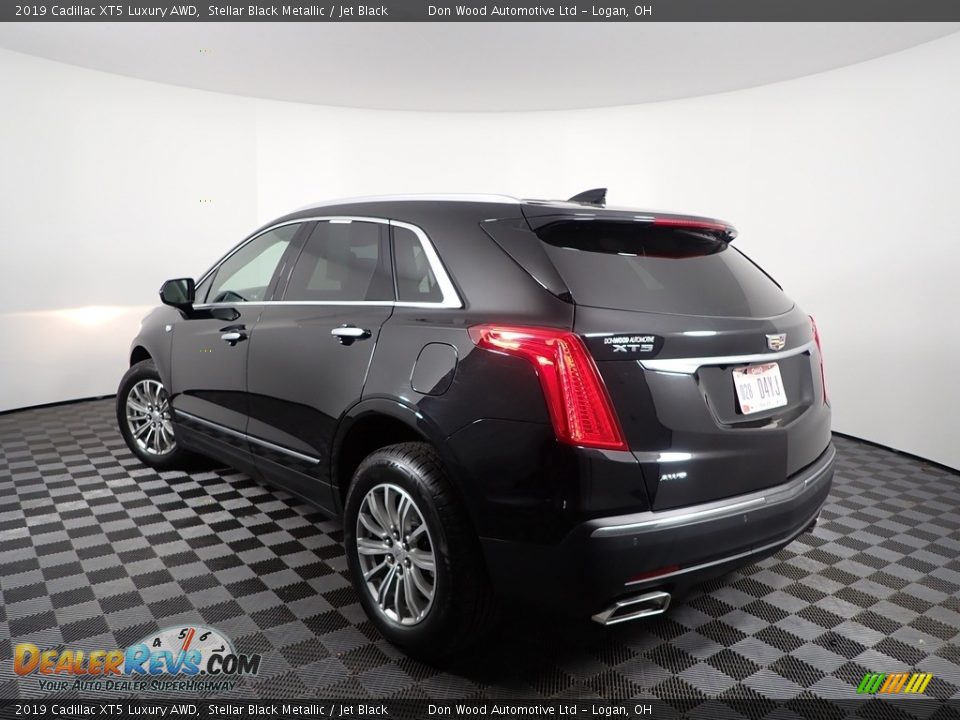 2019 Cadillac XT5 Luxury AWD Stellar Black Metallic / Jet Black Photo #9
