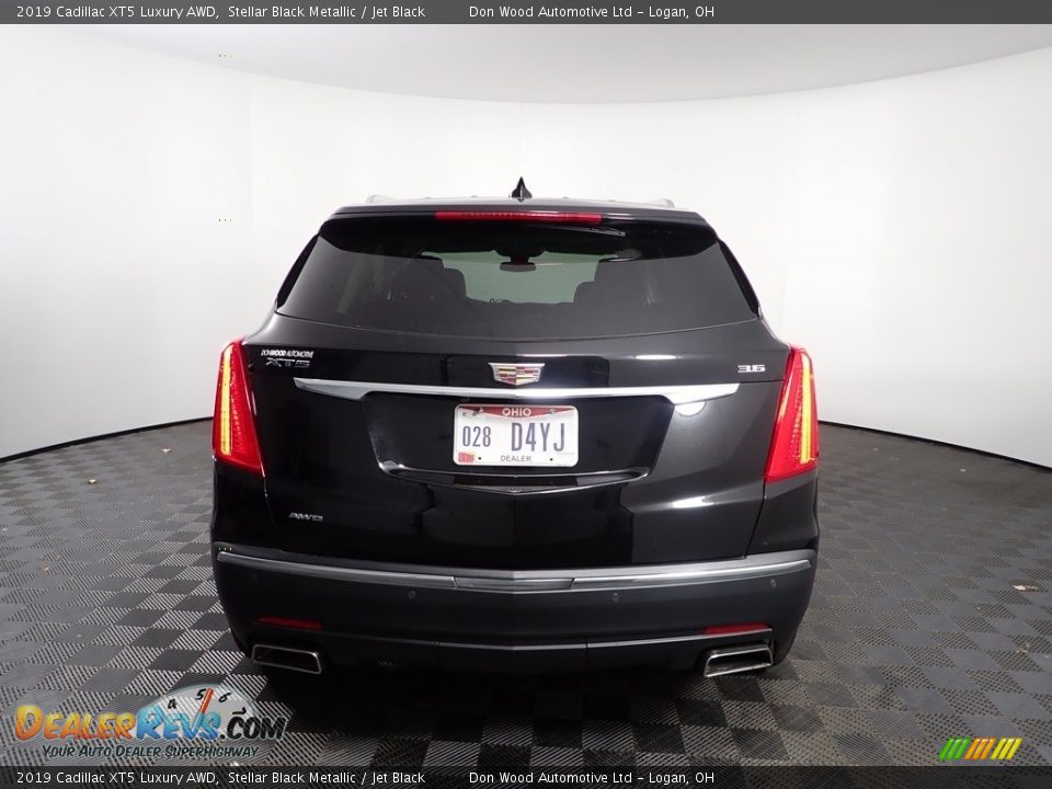 2019 Cadillac XT5 Luxury AWD Stellar Black Metallic / Jet Black Photo #10