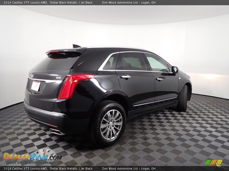 2019 Cadillac XT5 Luxury AWD Stellar Black Metallic / Jet Black Photo #12