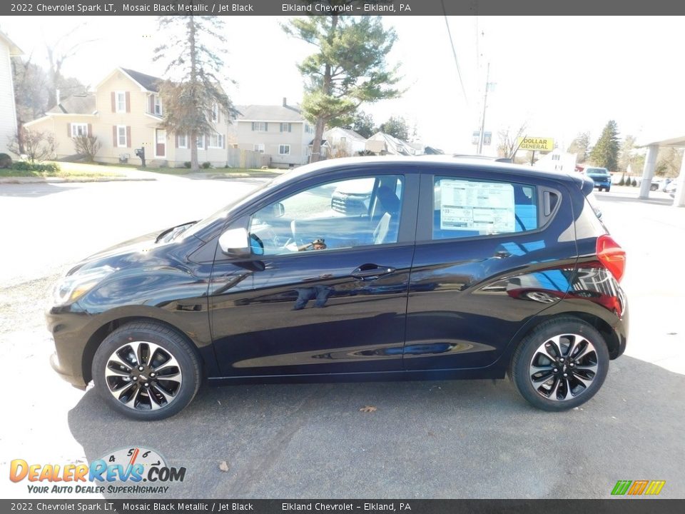 2022 Chevrolet Spark LT Mosaic Black Metallic / Jet Black Photo #10