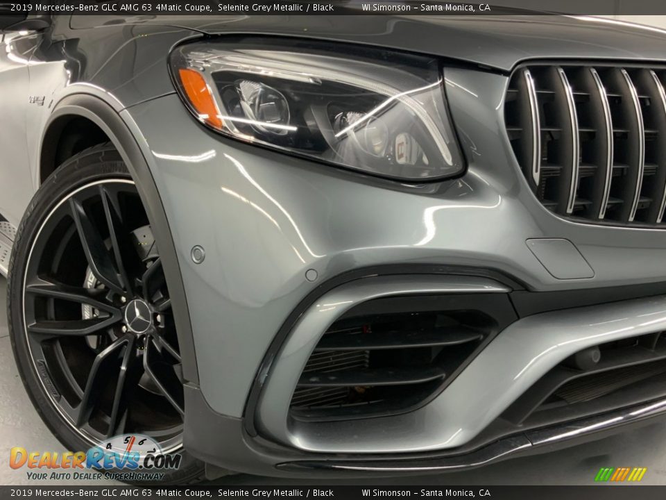 2019 Mercedes-Benz GLC AMG 63 4Matic Coupe Selenite Grey Metallic / Black Photo #3