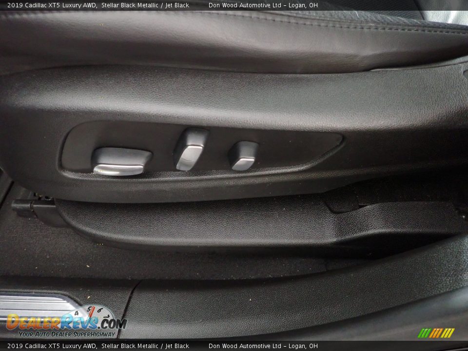 2019 Cadillac XT5 Luxury AWD Stellar Black Metallic / Jet Black Photo #15