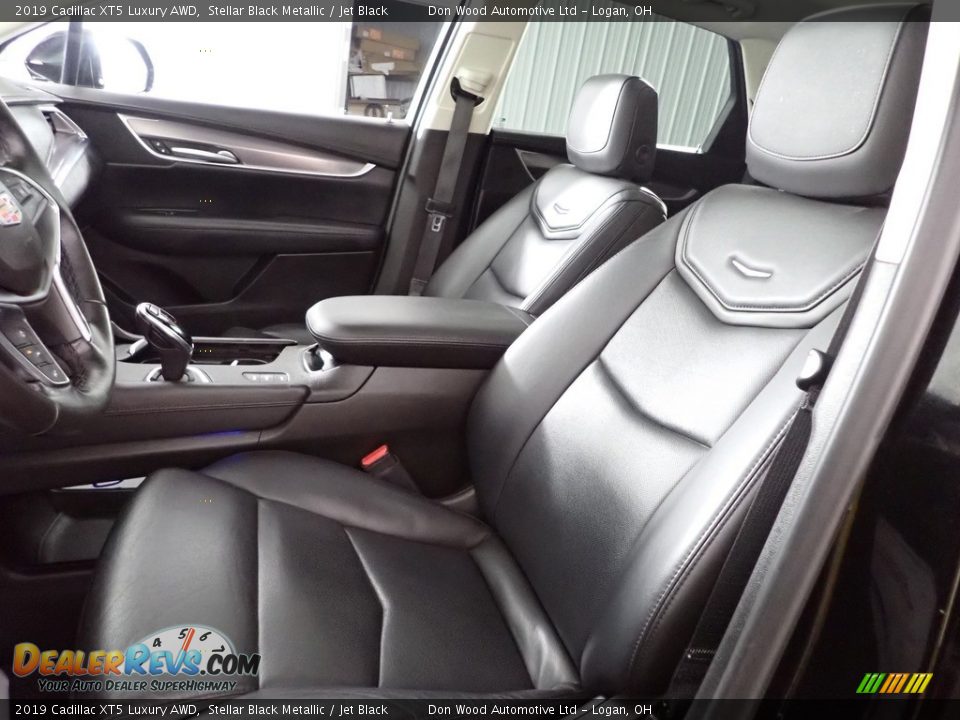 2019 Cadillac XT5 Luxury AWD Stellar Black Metallic / Jet Black Photo #16