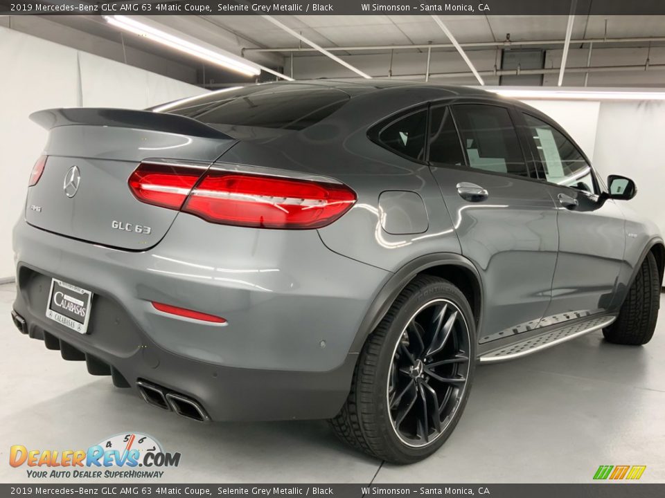 2019 Mercedes-Benz GLC AMG 63 4Matic Coupe Selenite Grey Metallic / Black Photo #5