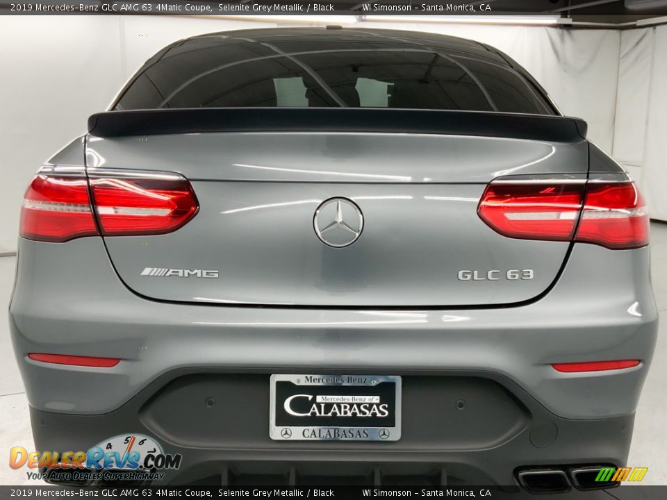 2019 Mercedes-Benz GLC AMG 63 4Matic Coupe Selenite Grey Metallic / Black Photo #7