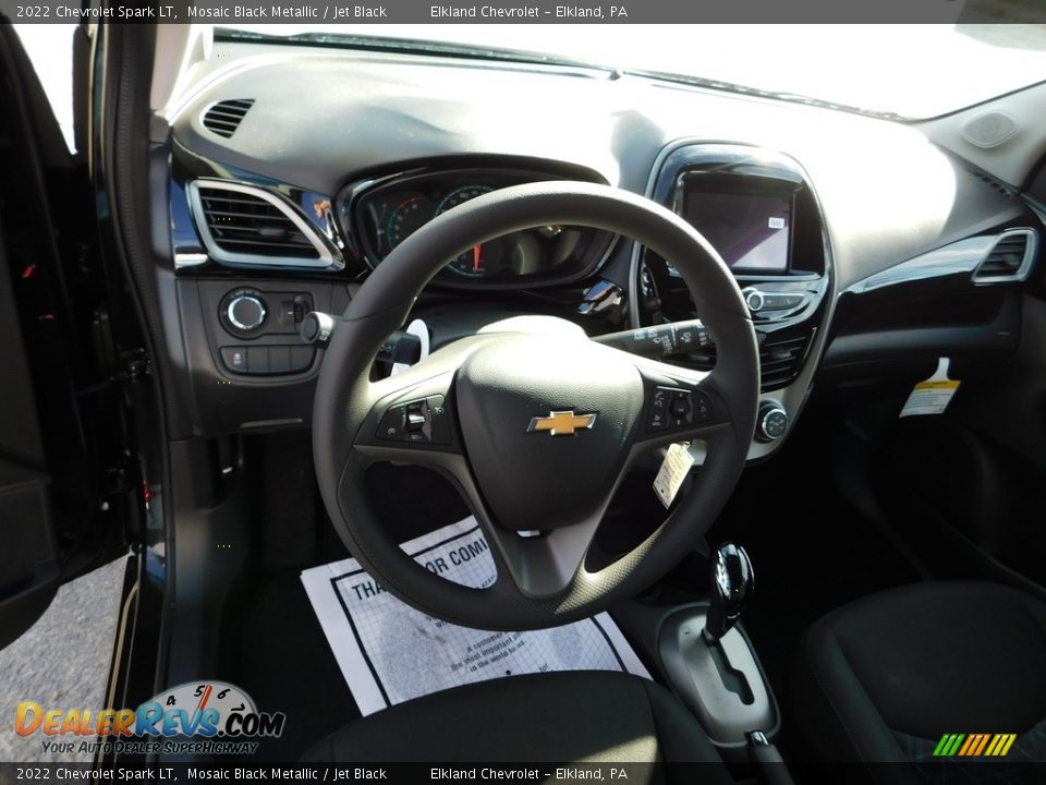 2022 Chevrolet Spark LT Mosaic Black Metallic / Jet Black Photo #18