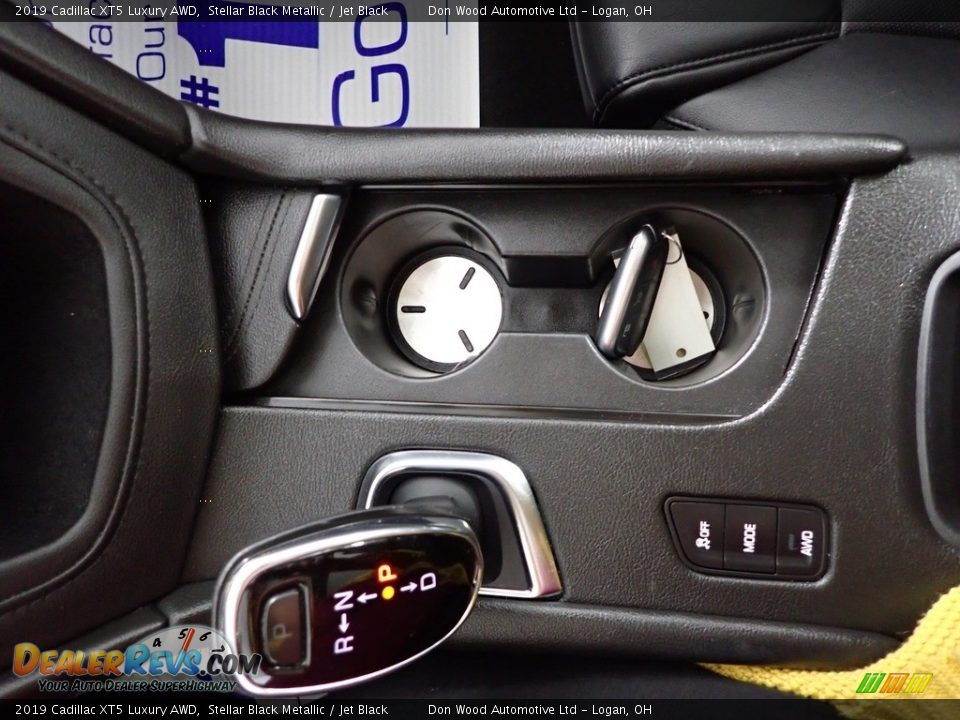2019 Cadillac XT5 Luxury AWD Stellar Black Metallic / Jet Black Photo #22