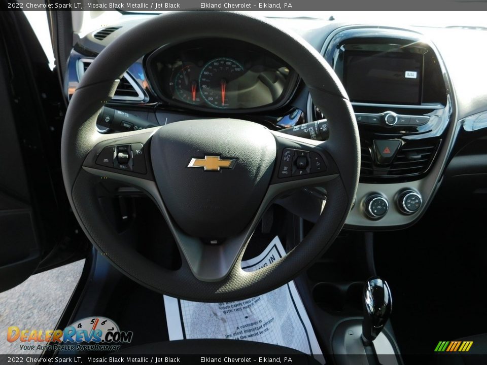 2022 Chevrolet Spark LT Mosaic Black Metallic / Jet Black Photo #19