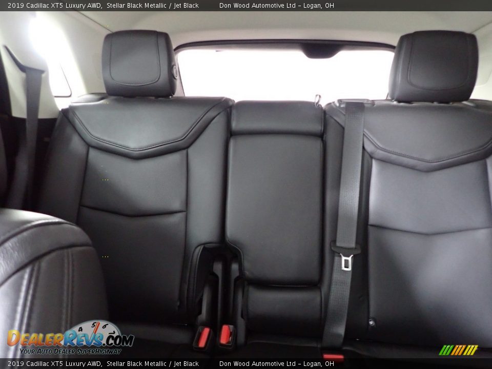 2019 Cadillac XT5 Luxury AWD Stellar Black Metallic / Jet Black Photo #24