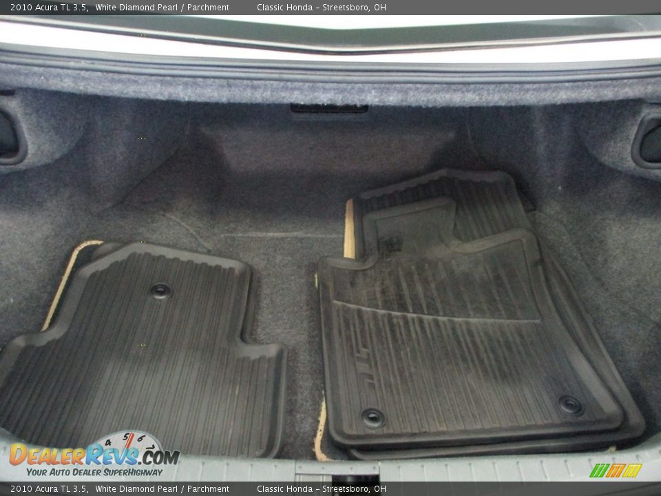 2010 Acura TL 3.5 White Diamond Pearl / Parchment Photo #21