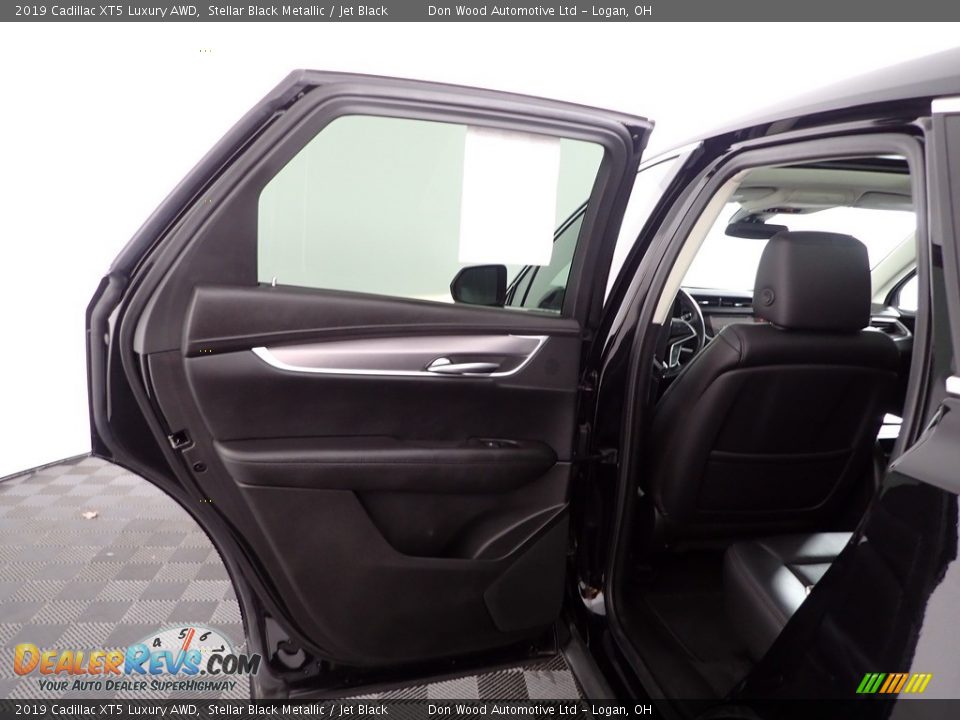 2019 Cadillac XT5 Luxury AWD Stellar Black Metallic / Jet Black Photo #25