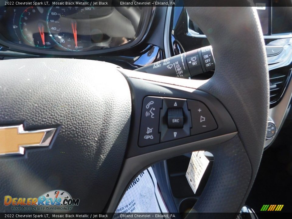 2022 Chevrolet Spark LT Mosaic Black Metallic / Jet Black Photo #21