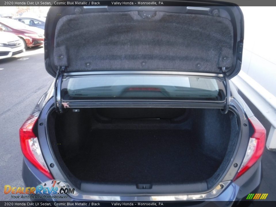 2020 Honda Civic LX Sedan Cosmic Blue Metallic / Black Photo #21