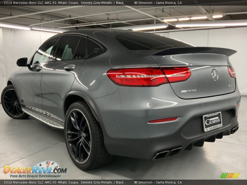 2019 Mercedes-Benz GLC AMG 63 4Matic Coupe Selenite Grey Metallic / Black Photo #13