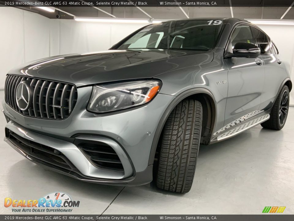 2019 Mercedes-Benz GLC AMG 63 4Matic Coupe Selenite Grey Metallic / Black Photo #14