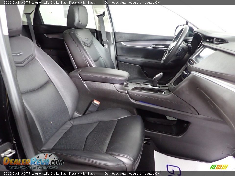 2019 Cadillac XT5 Luxury AWD Stellar Black Metallic / Jet Black Photo #29