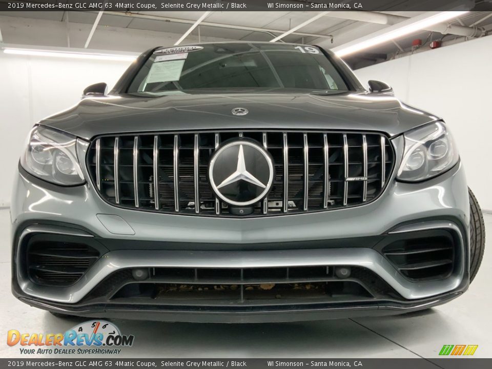 2019 Mercedes-Benz GLC AMG 63 4Matic Coupe Selenite Grey Metallic / Black Photo #16
