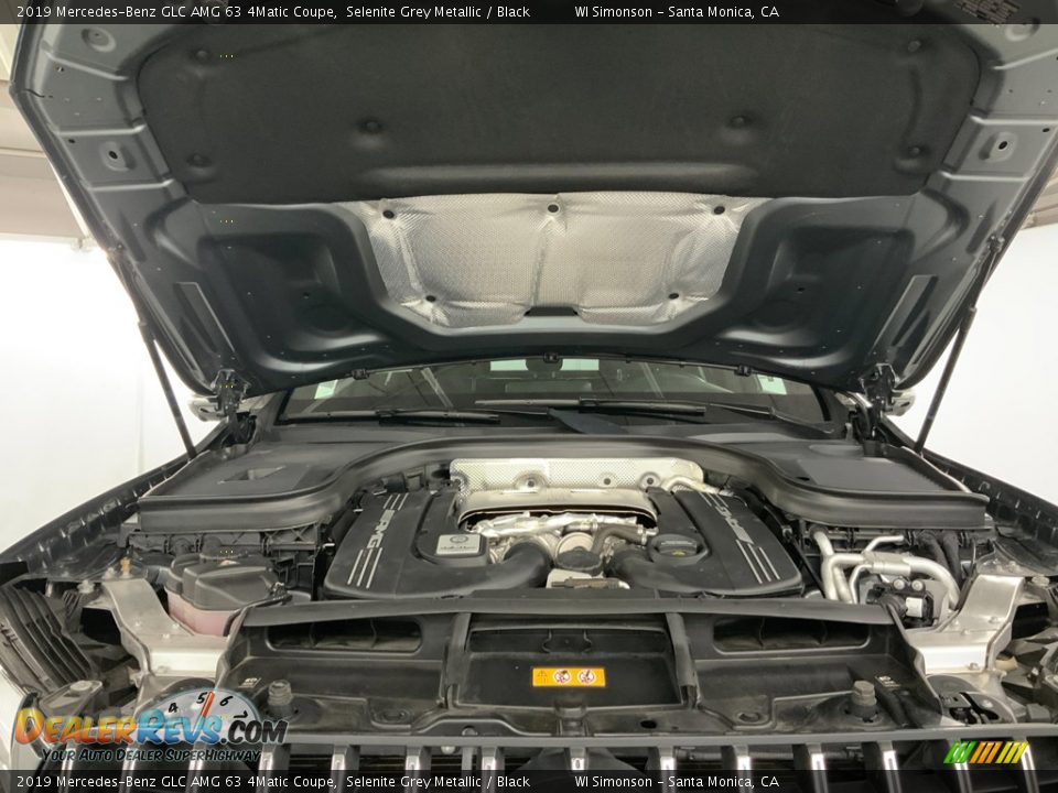 2019 Mercedes-Benz GLC AMG 63 4Matic Coupe Selenite Grey Metallic / Black Photo #17