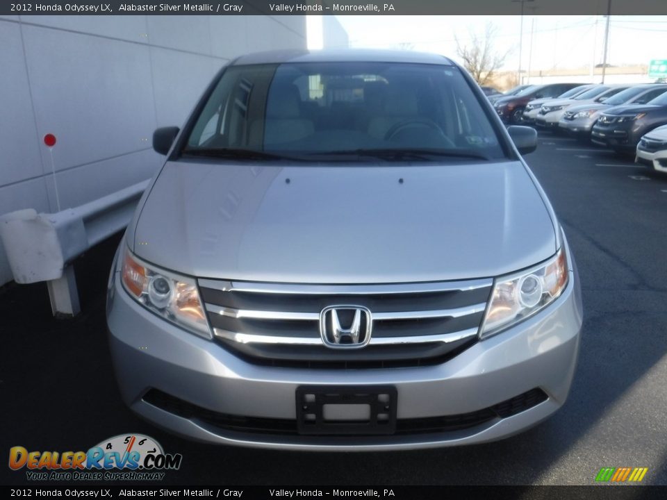 2012 Honda Odyssey LX Alabaster Silver Metallic / Gray Photo #5