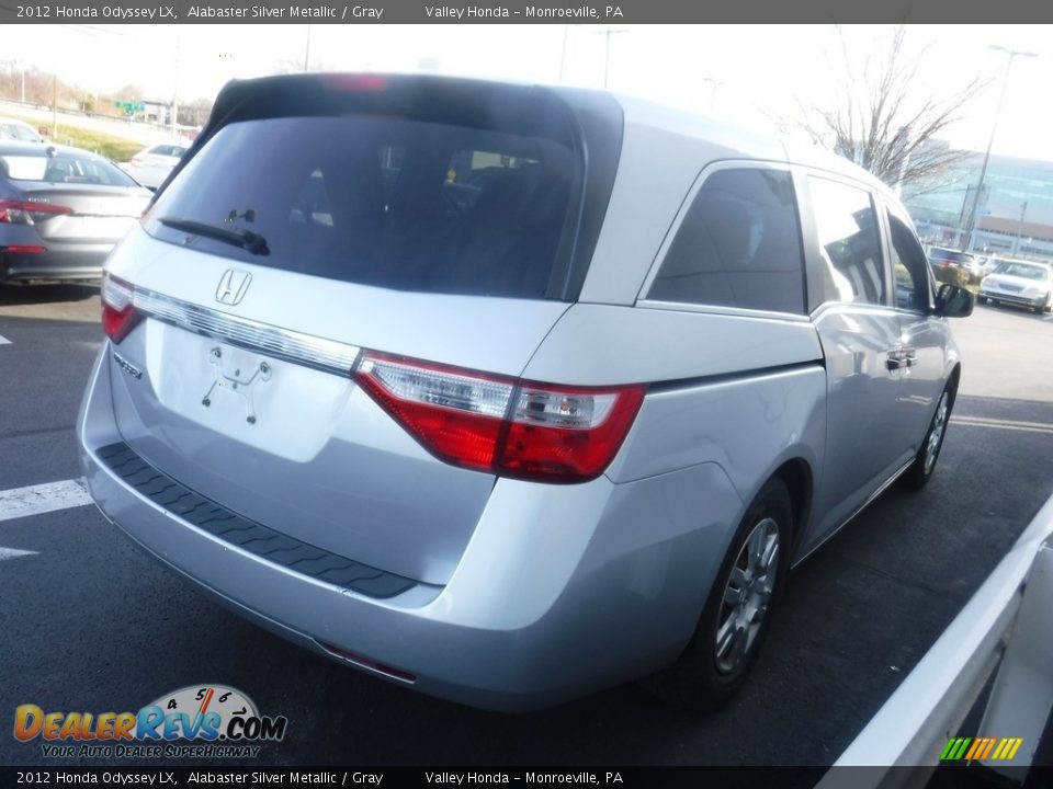 2012 Honda Odyssey LX Alabaster Silver Metallic / Gray Photo #7