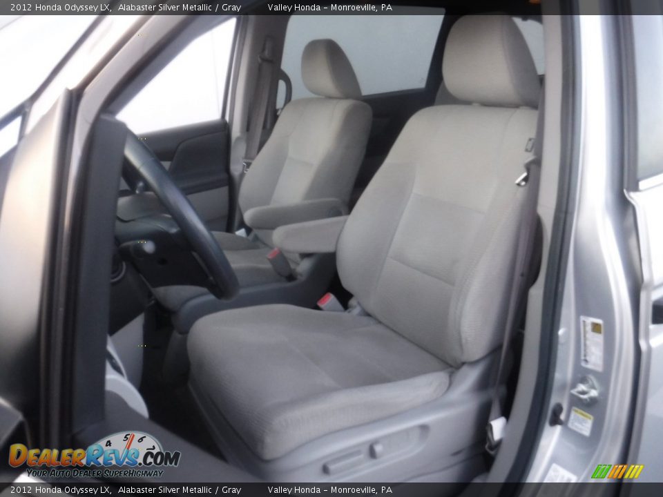 2012 Honda Odyssey LX Alabaster Silver Metallic / Gray Photo #11