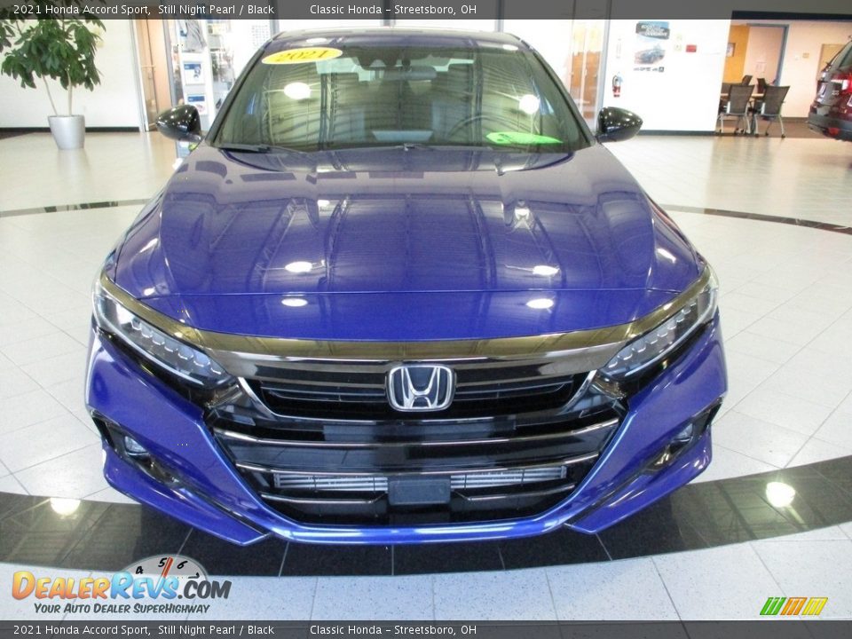2021 Honda Accord Sport Still Night Pearl / Black Photo #2